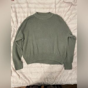 H&M Green Knit Sweater Size Small